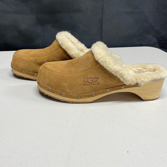ugg Shoes - UGG®  Suede Wooden Clogs